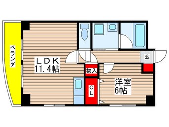 間取図 プリミエールK Ⅰ