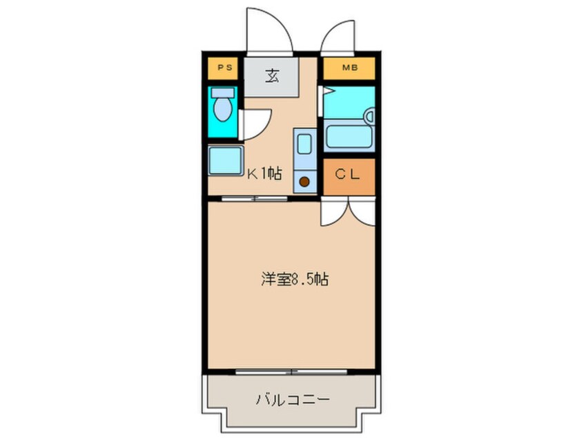 間取図 三好ヶ丘ハイツ