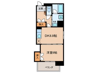 間取図 ｸﾞﾚｰｽ八田