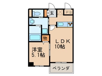 間取図 Ｔｈｅ　Ｆｉｒｓｔ東山公園