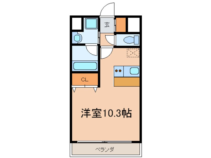 間取図 シティライフ池下西