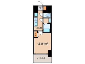 間取図 ﾌﾟﾚｻﾝｽTHE大須観音(1302)