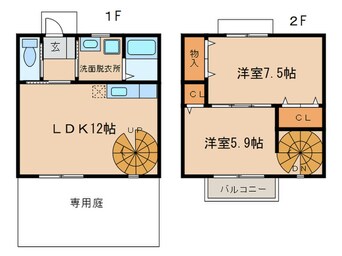 間取図 Hills Garden植田　B棟