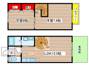 間取図 HillsGarden植田 C棟