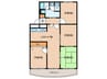 池下住宅(208) 4LDKの間取り