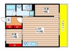 サンシャイン村瀬 2LDKの間取り