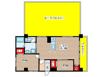 間取図 サンシャイン村瀬