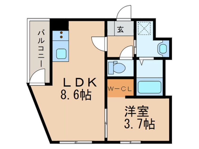 間取図 COCONE　NAGOYA　NORTH