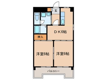 間取図 ベルメゾン本田