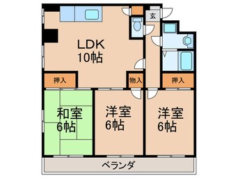 間取図 サン季世