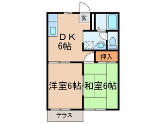 間取図 サニーコート三好丘