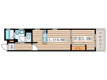 間取図 リーブルファイン本城町