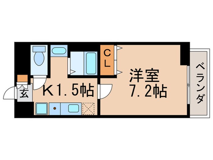 間取り図 ＷＥＬＬコ－ト山手