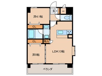 間取図 スプランディッド名駅NORTH