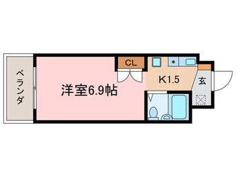 間取図 ア－バンクレスト岳見