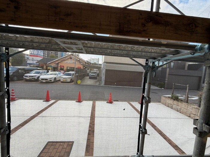 室内からの展望 ケルン白壁