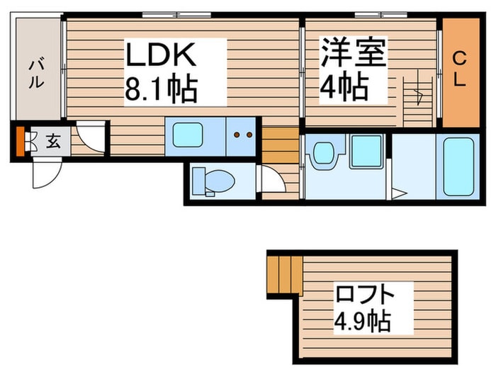 間取り図 チェリーブロッサム新瑞橋
