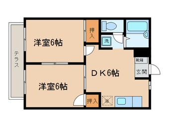 間取図 ハイツ寺野Ａ