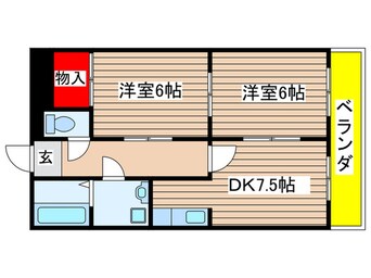 間取図 ロイヤルﾊｲﾂ平針