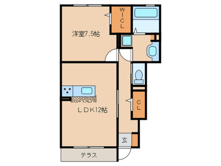 間取図 ファミーユＡ棟