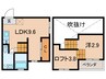 flat shiva 1LDKの間取り