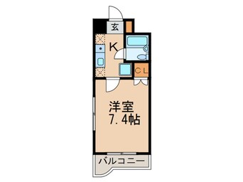 間取図 シーズンコート本陣駅前