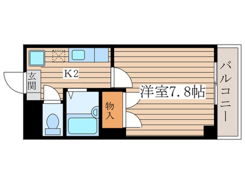 間取図 本城ハイツ