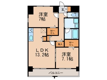 間取図 マイコスモス