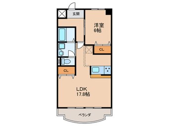 間取図 第２桔梗ビル