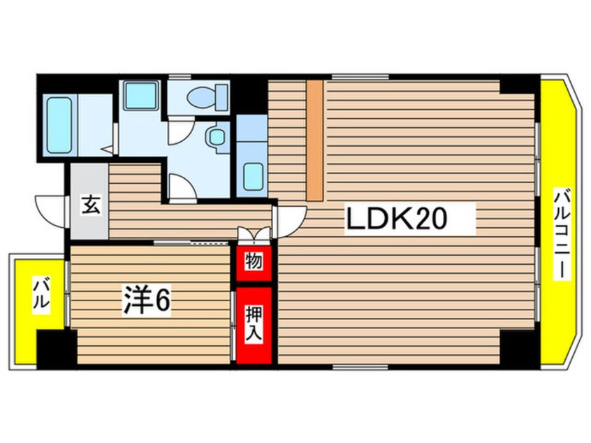 間取図 サンシティ桜山