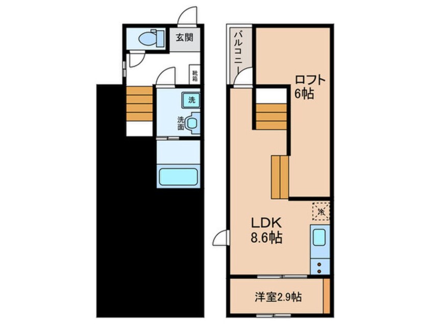 間取図 RadIAnce春田駅