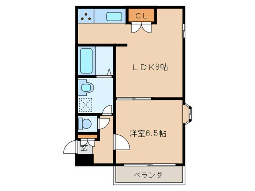 間取図 サンロイヤル