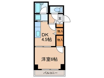 間取図 マイルドハイツ尾頭橋