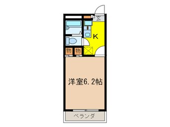 間取図 レオパレス志賀