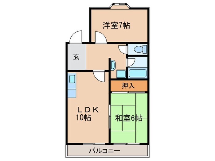 間取り図 プリミエール鳥居松
