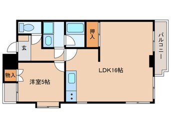 間取図 リバティ名駅（501）