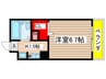 アクトピア八事1 1Kの間取り