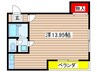 Ｈ・Ｃ・ＢＬＤ 1Rの間取り