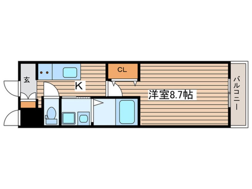 間取図 セントフィオーレ新栄