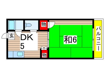 間取図 コ－ポ日和