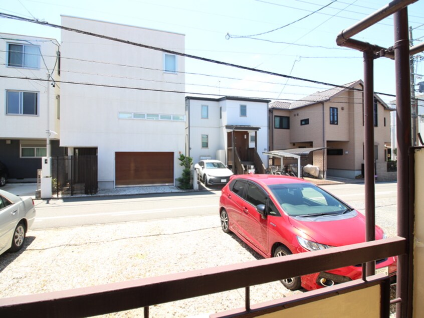 室内からの展望 コ－ポ日和