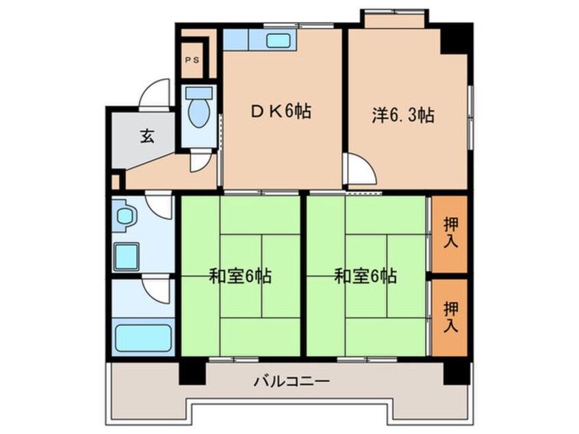 間取図 マンションなごみ