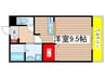 Vingt et un Bonheur表山 1Rの間取り
