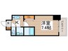 S-RESIDENCE堀田North 1Kの間取り