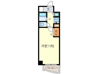間取図 ラ・セプティマ鶴舞