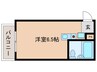 山びこハウス 1Rの間取り