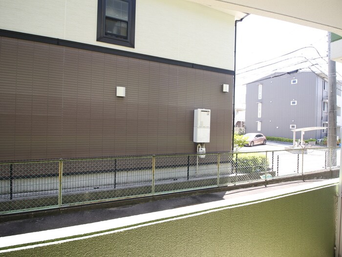 室内からの展望 第２山崎マンション