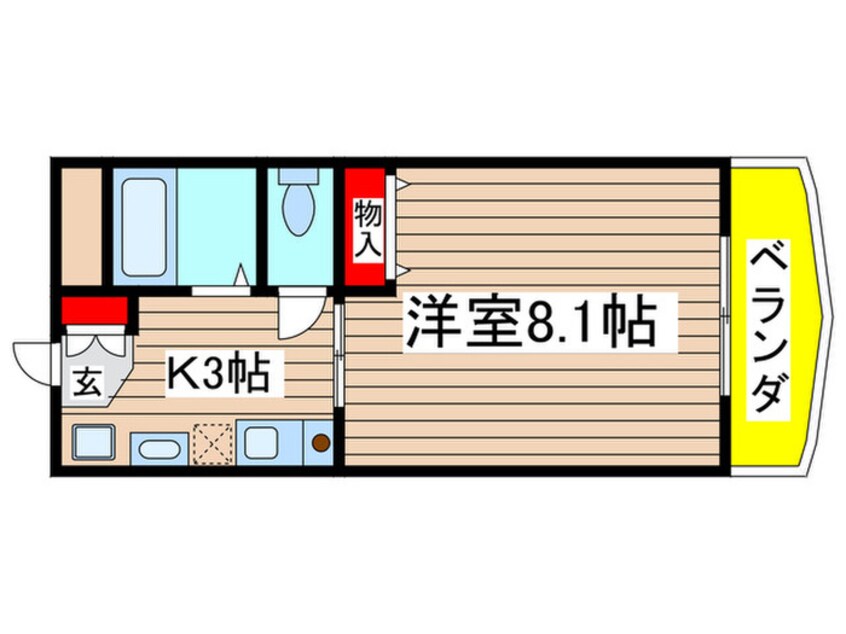 間取図 マンションリバーサイド