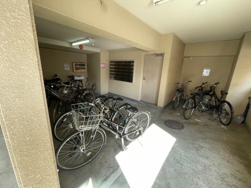 駐輪場 マンションリバーサイド