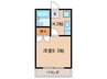 コーポ東海Ⅱ 1Kの間取り